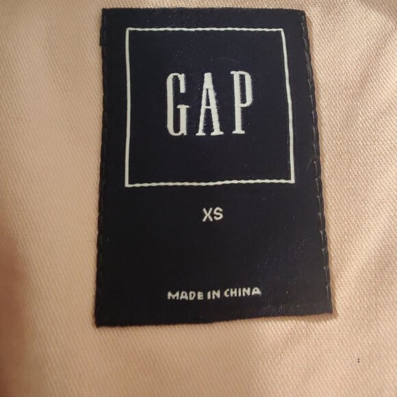 ✨ GAP Blush Pink Wool-Blend Wrap Coat – Dusty Rose – XS (EUC) - Picture 4 of 5
